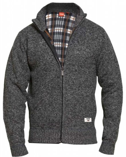 D555 Braxton Sweater Charcoal - Pulovere & hanorace - Pulovere & Hanorace Bărbați Mărimi Mari