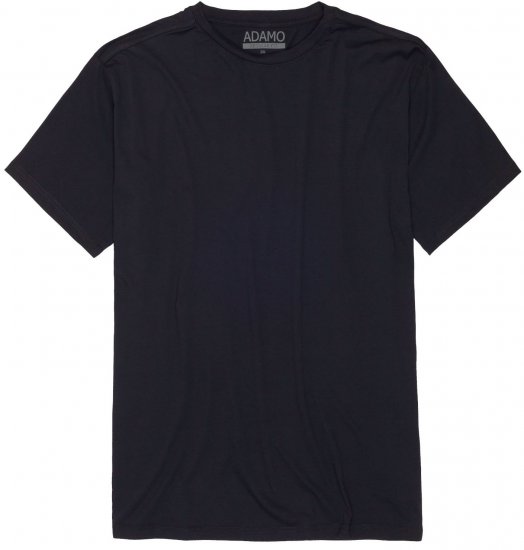 Adamo Bud Regular fit Heavy weight T-shirt Navy - Tricouri - Tricouri Bărbați Mărimi Mari
