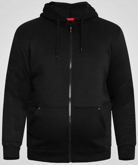 D555 Cantor Hoodie Black - Pulovere & hanorace - Pulovere & Hanorace Bărbați Mărimi Mari