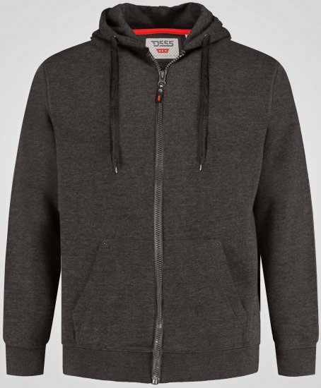D555 Cantor Hoodie Grey - Pulovere & hanorace - Pulovere & Hanorace Bărbați Mărimi Mari