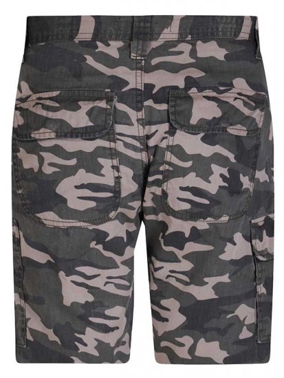 D555 Chadwick Shorts Green Camo - Pantaloni scurți - Pantaloni Scurți Mărimi mari Bărbați 