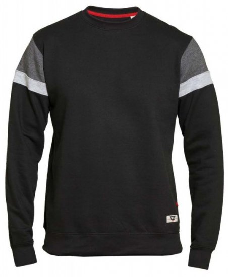 D555 Clermont Sweatshirt Black - Pulovere & hanorace - Pulovere & Hanorace Bărbați Mărimi Mari