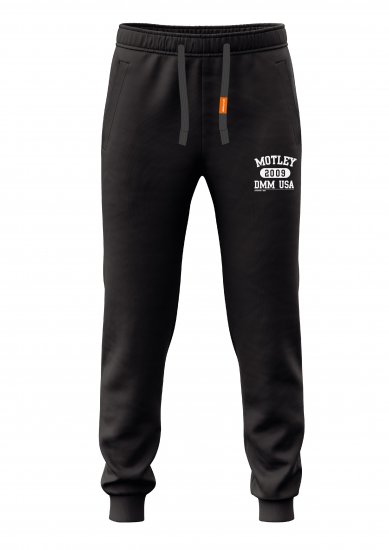 Motley Denim Cork Sweatpants Black - Pantaloni trening - Pantaloni Trening Bărbați Mărimi Mari