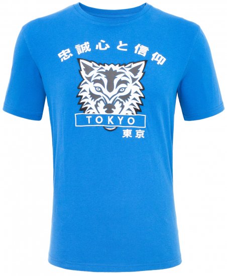Loyalty & Faith Cracker T-shirt Blue - Tricouri - Tricouri Bărbați Mărimi Mari