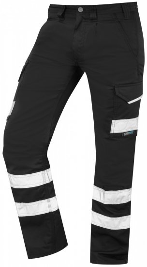 Leo Ilfracombe Cargo Pants Black - Haine de lucru - Haine de lucru Bărbați Mărimi Mari