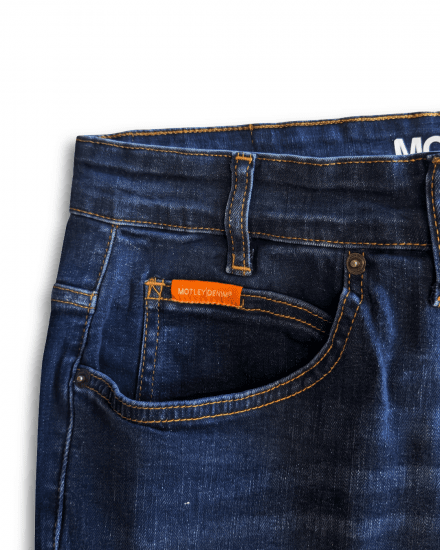 Motley Denim Soho 5-Pocket Jeans Dark Wash - Blugi & pantaloni - Blugi & Pantaloni Bărbați Mărimi Mari