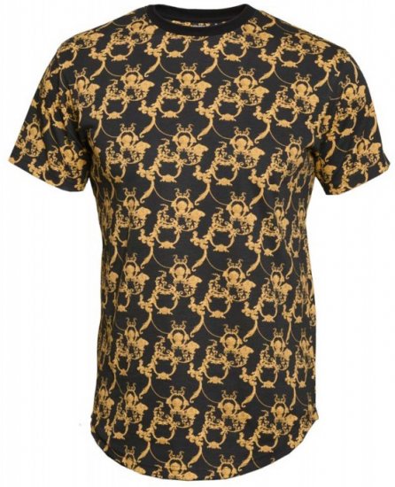 D555 Dave Couture T-shirt Black - Tricouri - Tricouri Bărbați Mărimi Mari