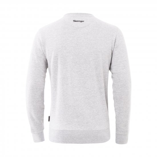 Slazenger Dean Sweatshirt Grey - Pulovere & hanorace - Pulovere & Hanorace Bărbați Mărimi Mari