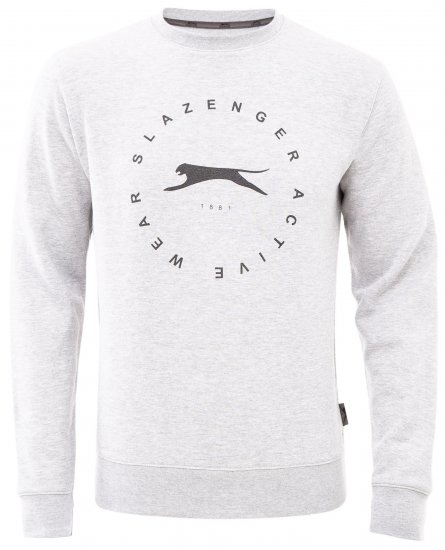Slazenger Dean Sweatshirt Grey - Pulovere & hanorace - Pulovere & Hanorace Bărbați Mărimi Mari
