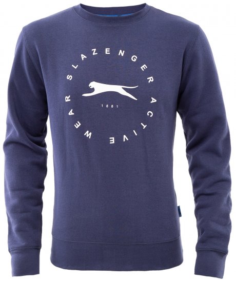 Slazenger Dean Sweatshirt Navy - Pulovere & hanorace - Pulovere & Hanorace Bărbați Mărimi Mari