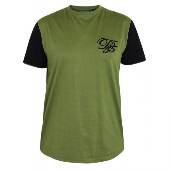 D555 Demarcus Couture T-shirt Khaki - Tricouri - Tricouri Bărbați Mărimi Mari
