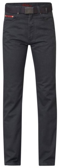Duke Canary Bedford cord-pants Charcoal - Blugi & pantaloni - Blugi & Pantaloni Bărbați Mărimi Mari
