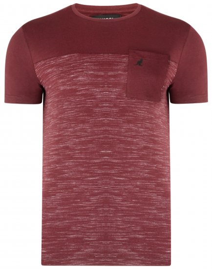 Kangol Elbrus T-shirt Red - Tricouri - Tricouri Bărbați Mărimi Mari