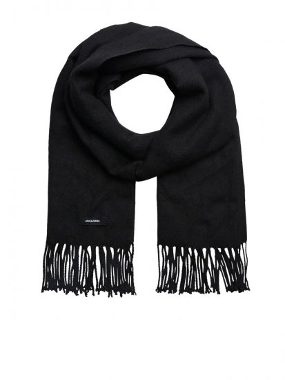 Jack & Jones Solid Eșarfă Neagră - Eșarfe - 
