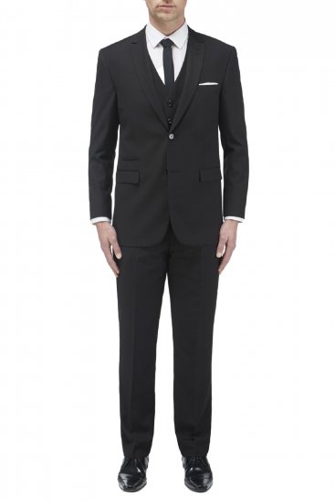 Skopes Madrid Waistcoat Black - Costume - Costume Bărbați mărimi mari