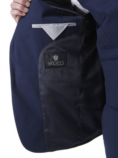 Skopes Kennedy Suit jacket Royal Blue - Costume - Costume Bărbați mărimi mari