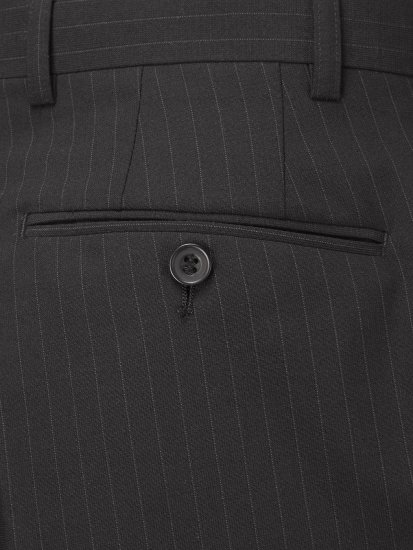 Skopes Darwin Suit pants Black Stripe - Blugi & pantaloni - Blugi & Pantaloni Bărbați Mărimi Mari