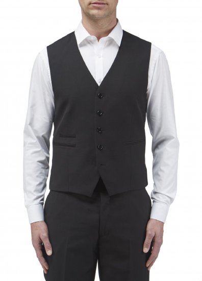 Skopes Madrid Waistcoat Black - Costume - Costume Bărbați mărimi mari