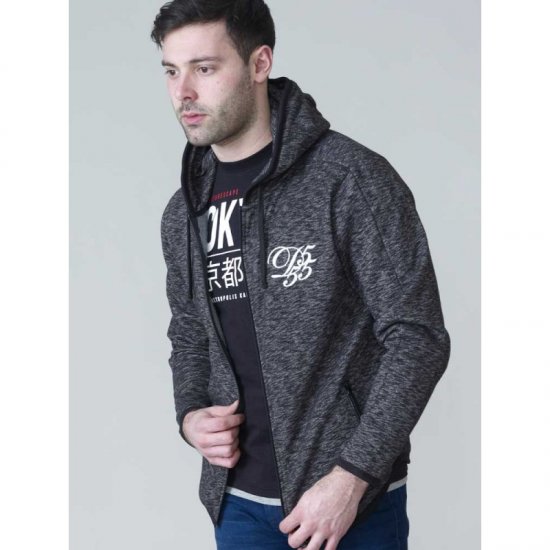 D555 Bennie Full zip Hoodie - Pulovere & hanorace - Pulovere & Hanorace Bărbați Mărimi Mari