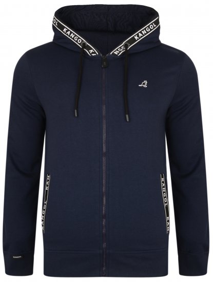 Kangol Foray Hoodie Navy - Pulovere & hanorace - Pulovere & Hanorace Bărbați Mărimi Mari