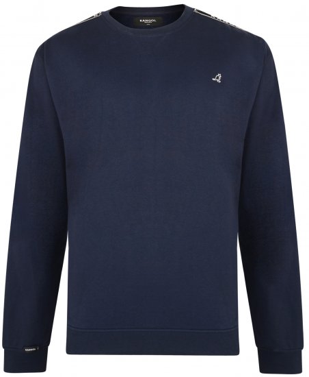 Kangol Foray Sweatshirt Navy - Pulovere & hanorace - Pulovere & Hanorace Bărbați Mărimi Mari