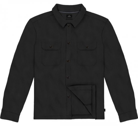 Double Outfitters GS-5237 Cămașă-jachetă Negru - Cămăși - Cămăși Bărbați Mărimi Mari