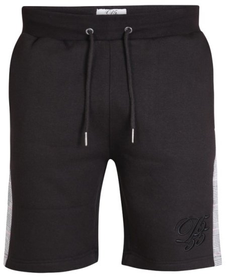 D555 Hayes Sweat-shorts Black - Pantaloni trening - Pantaloni Trening Bărbați Mărimi Mari