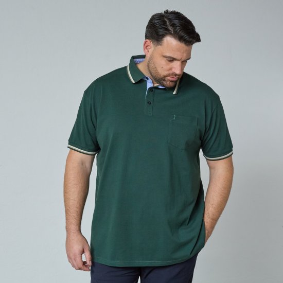 North Latitude Superflex Polo Verde/Khaki - Tricouri polo - Tricouri Polo Bărbați Mărimi Mari