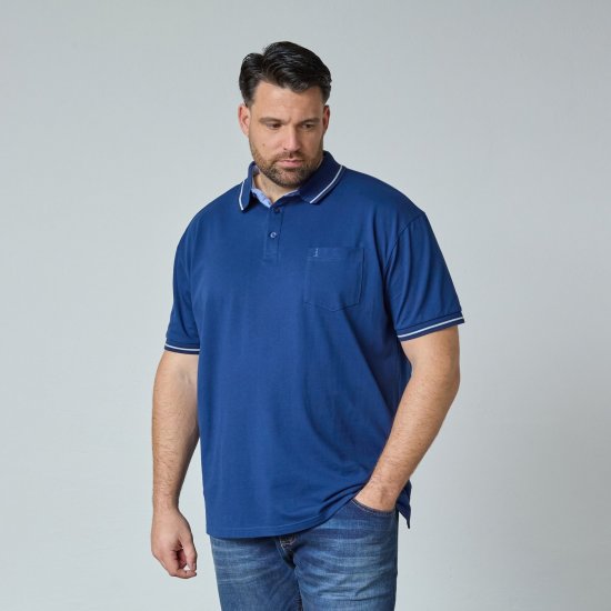 North Latitude Superflex Polo Albastru - Tricouri polo - Tricouri Polo Bărbați Mărimi Mari