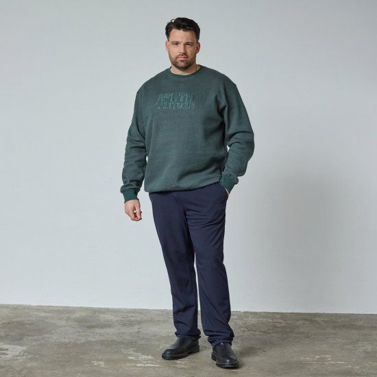 North Latitude Crewneck Logo Sweat Verde/Khaki - TALL pulovere - Bluze și hanorace TALL