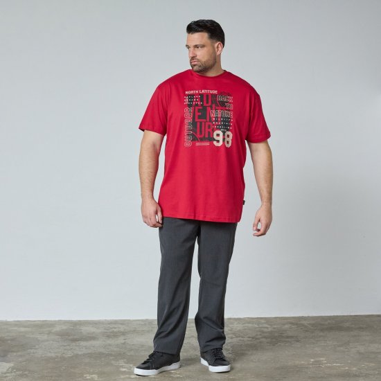 North Latitude Adventure 98 Graphic Tee Galben/portocaliu - TALL T-shirts - Tricouri pentru Bărbați Înalți