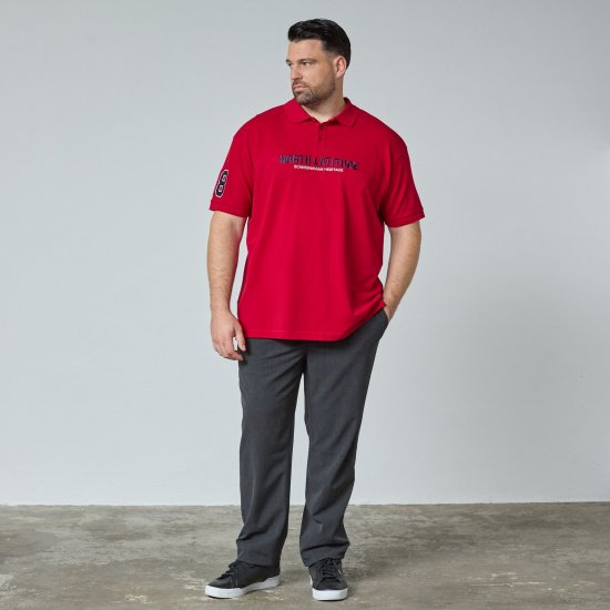 North Latitude Logo Polo Galben/portocaliu - TALL tricouri polo - Tricouri polo TALL pentru bărbați înalți