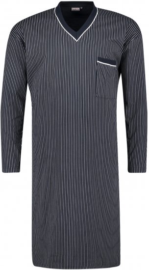 Adamo Gustav Long Nightshirt Navy - Lenjerie intimă & costum baie - Lenjerie Intimă Bărbați Mărimi Mari