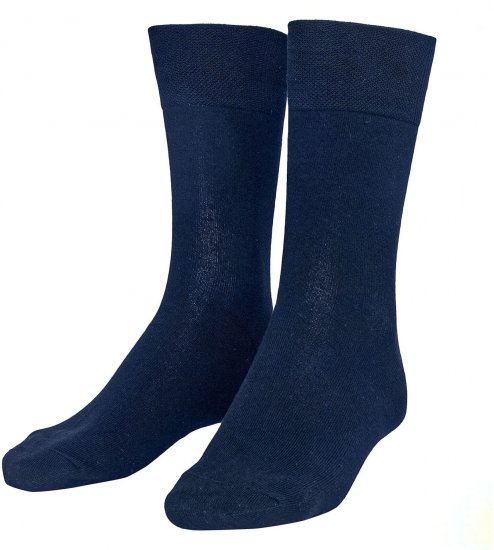 Adamo Aaron Soft-socks Navy 3-pack - Lenjerie intimă & costum baie - Lenjerie Intimă Bărbați Mărimi Mari