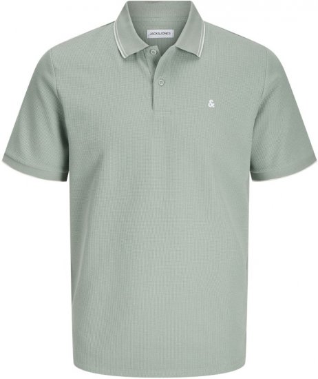 Jack & Jones AUSTIN CLASSIC Polo Iceberg Green - Tricouri polo - Tricouri Polo Bărbați Mărimi Mari