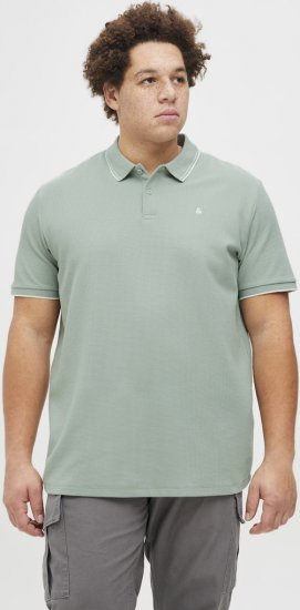 Jack & Jones AUSTIN CLASSIC Polo Iceberg Green - Tricouri polo - Tricouri Polo Bărbați Mărimi Mari