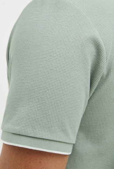 Jack & Jones AUSTIN CLASSIC Polo Iceberg Green - Tricouri polo - Tricouri Polo Bărbați Mărimi Mari