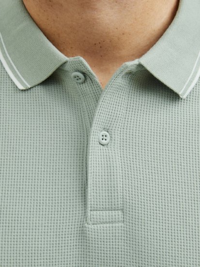 Jack & Jones AUSTIN CLASSIC Polo Iceberg Green - Tricouri polo - Tricouri Polo Bărbați Mărimi Mari