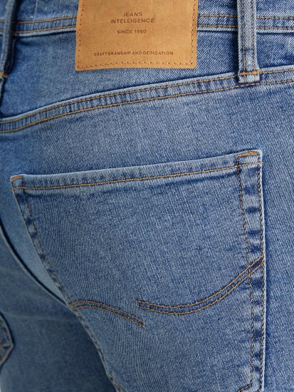 Jack & Jones Rick Shorts Blue - Pantaloni scurți - Pantaloni Scurți Mărimi mari Bărbați 