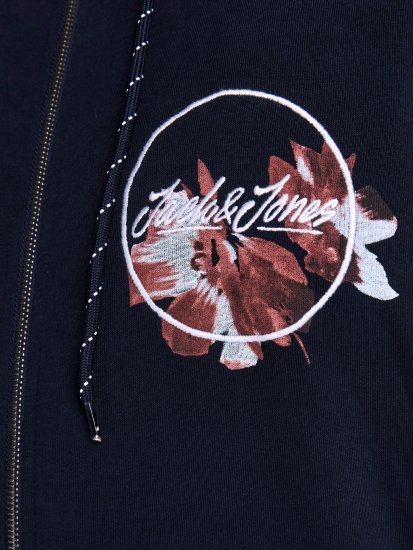 Jack & Jones Califlomax Sweat Hood Navy blazer - Pulovere & hanorace - Pulovere & Hanorace Bărbați Mărimi Mari