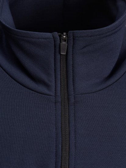 Jack & Jones Running Half Zip Sweat Navy - Pulovere & hanorace - Pulovere & Hanorace Bărbați Mărimi Mari