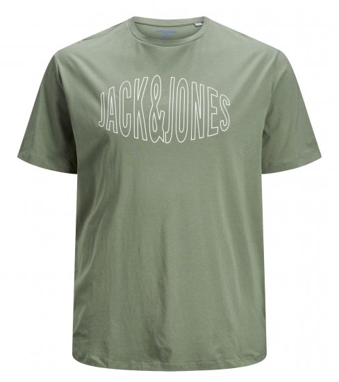 Jack & Jones Preston T-Shirt Sea Spray - Tricouri - Tricouri Bărbați Mărimi Mari