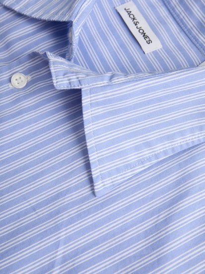 Jack & Jones Cody Poplin Long Sleeve Shirt Windsurfer - Cămăși - Cămăși Bărbați Mărimi Mari