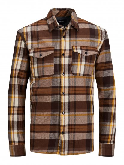 Jack & Jones JPRBLUWOODLAND Checked Shirt - Cămăși - Cămăși Bărbați Mărimi Mari