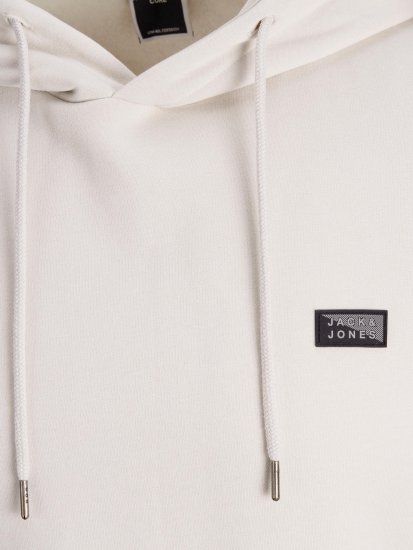 Jack & Jones JCOKING SWEAT HOOD Light Gray - Pulovere & hanorace - Pulovere & Hanorace Bărbați Mărimi Mari