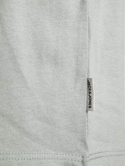 Jack & Jones JCOSPRING T-Shirt Gray - Tricouri - Tricouri Bărbați Mărimi Mari