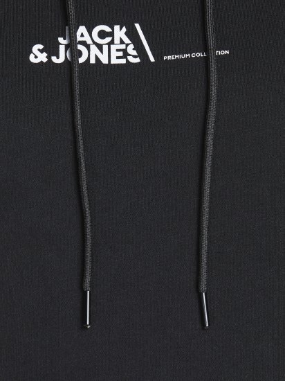 Jack & Jones JPRBLABOOSTER SWEAT Black - Pulovere & hanorace - Pulovere & Hanorace Bărbați Mărimi Mari