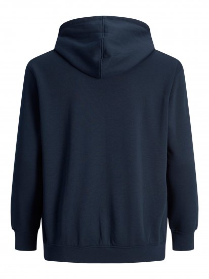 Jack & Jones JPRBLUBOOSTER SWEAT Hoodie Navy - Pulovere & hanorace - Pulovere & Hanorace Bărbați Mărimi Mari