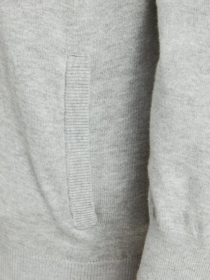 Jack & Jones JJEMIL Knit Turtle Zip Cardigan Light Grey - Pulovere & hanorace - Pulovere & Hanorace Bărbați Mărimi Mari