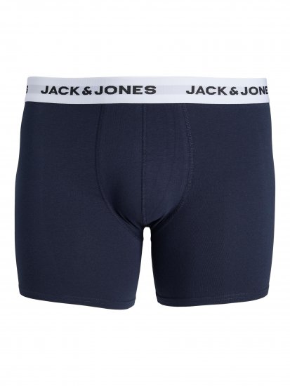 Jack & Jones BASIC White WB Trunks 5-Pack Green - Lenjerie intimă & costum baie - Lenjerie Intimă Bărbați Mărimi Mari